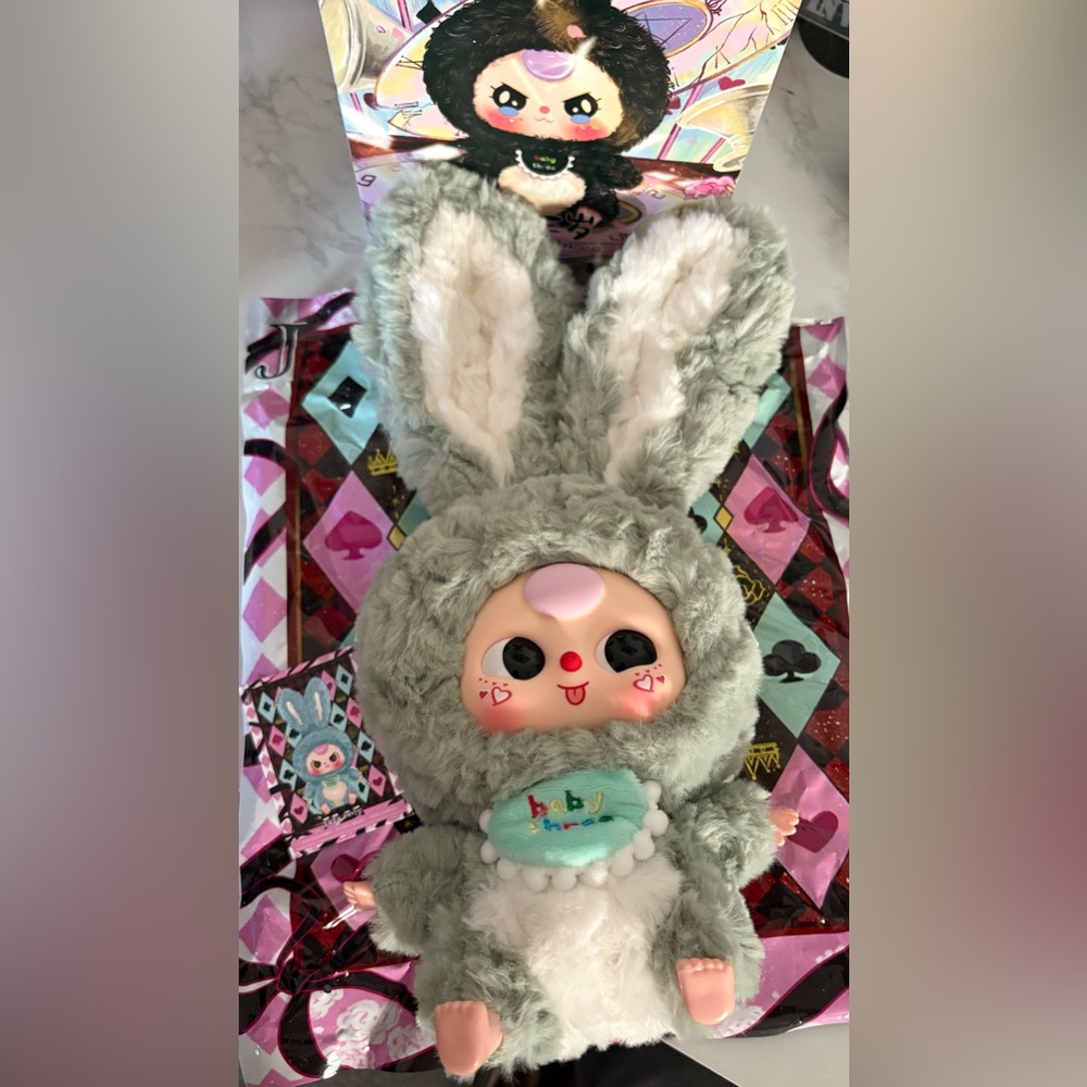 Baby Three Lily Rabbit Town V1 CONFIRMED Sage Bunny
